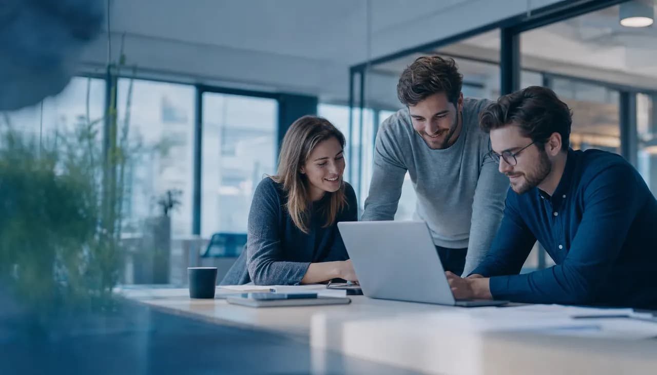 Startup-Gründerteam plant die Finanzierung seiner Gründung